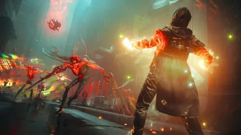 Arte oficial de Control Resonant, jogo de ação da Remedy Entertainment