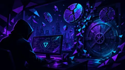 Ilustração para a matéria: Grupo Cyberleek ameaça vazar build jogável de GTA 6 se sua criptomoeda subir